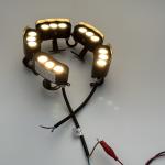 Linkable 6500K Recessed LED Wall Washer Light Flex 24V