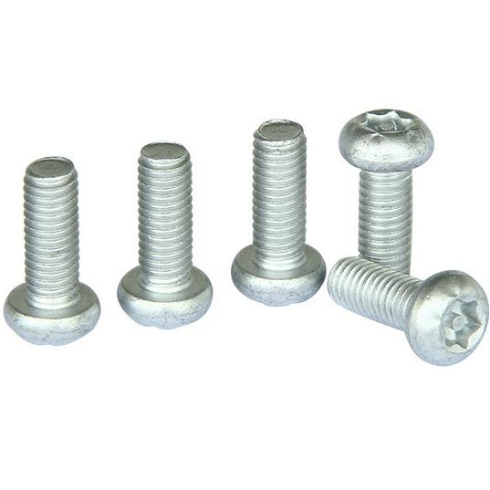 Quality ANSIEDIO M4 Torx Socket Button Machine Stainless Steel Pan Head Screws With Core for sale