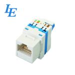 UTP TOOLLESS Network Keystone Jack Phosphor Bronze Material For Ethernet Network
