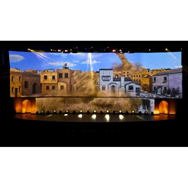 Popular Huge HD LED Display Indoor 4.8mm Advertising LED Display Screen