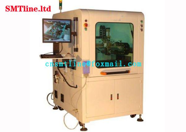 Quality CNSMT Triaxial Selective Conformal Coating Machine Dual System With UV Curing Oven for sale