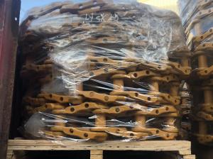 China Heat Treated High Strength Steel Excavator Track Links on sale