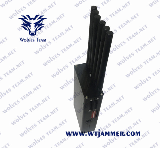 Handheld 6 Antennas Wifi Jammer Signal Wireless Communication
