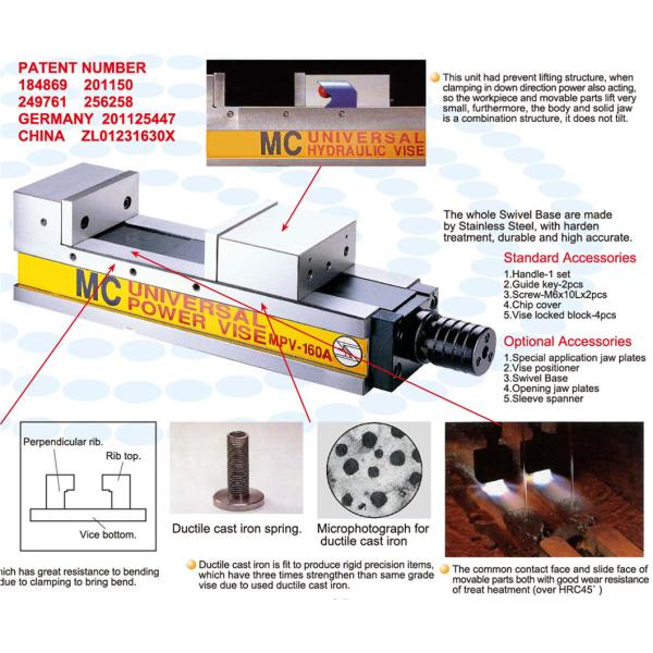 MPV-A Powerful type super precision vice