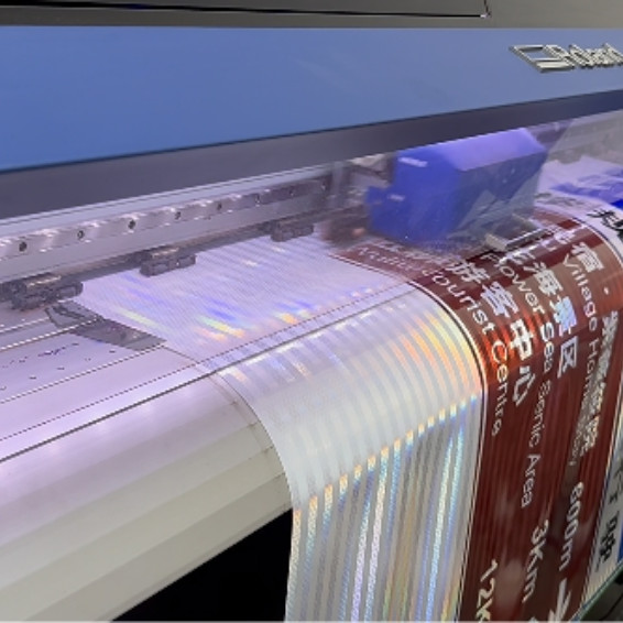 EGP / Diamond Grade High Visibility Micro-Prismatic Reflective Film / Sheeting For Customized Traffic Safety Markings Sign