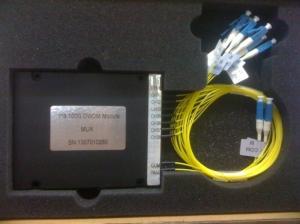 Wholesale ABS 8Ch Fiber Optic Mux Demux Access Networks , fiber optic module from china suppliers