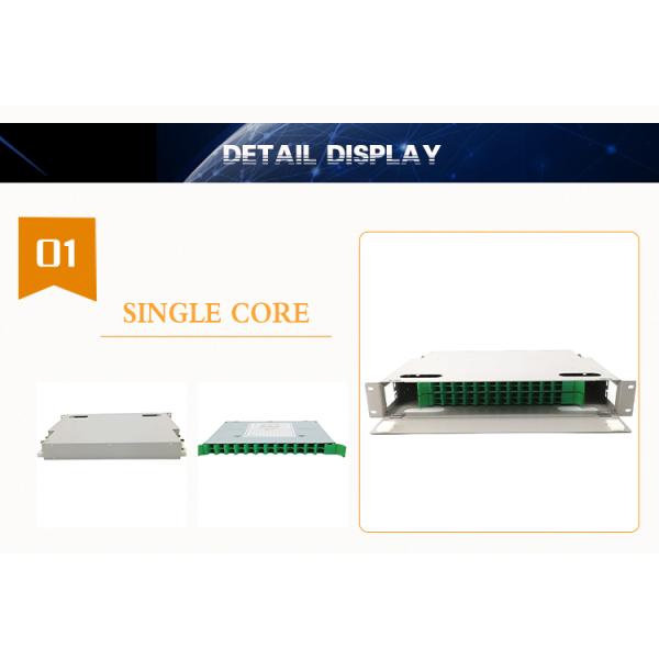 Steel Sliding Fixed Sc FTTH Termination Box 12 Port 24 Port