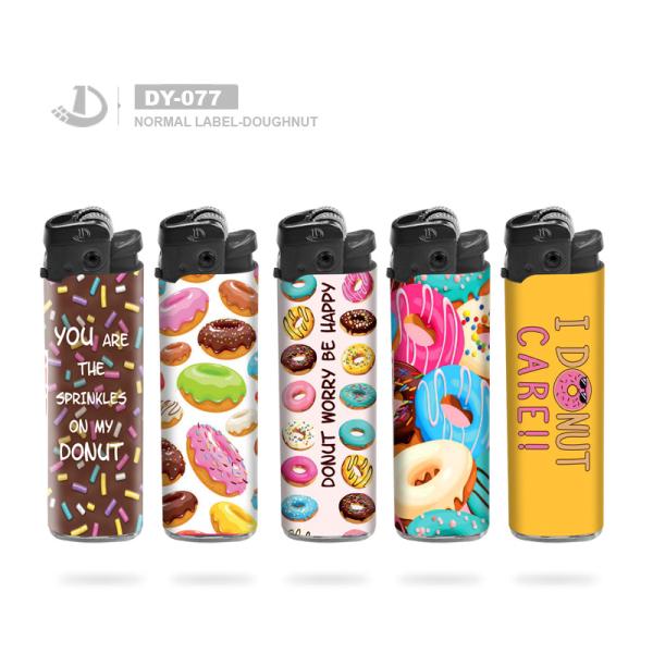 Cool Dog Custom Logo Refillable/Disposable Cigarette Lighter Samples US 0.01/Piece