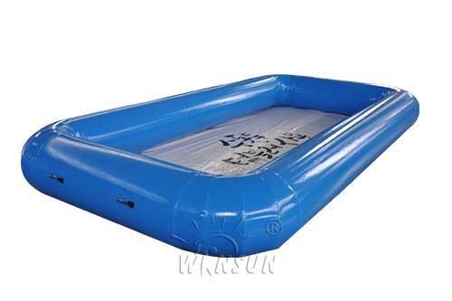 Quality Rectangular Large Inflatable Swimming Pool , 0.9mm PVC Airtight Inflatable Pool for sale