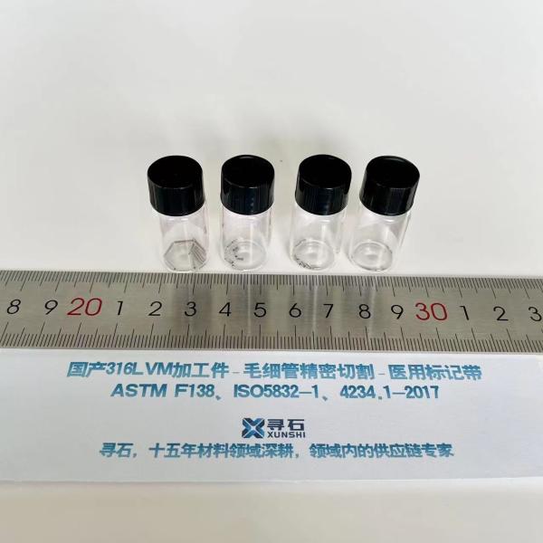 ASTM F138 UNS S31673 stainless steel capillary for surgical implants-316LVM