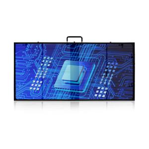 China 1R1G1B LED Transparent Screen P31.25 Transparent Video Screen 5000nit For Ultra Bright Applications on sale