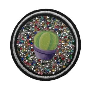 Wholesale Durable Rhinestone Applique Patches Self Adhesive Hook &amp; Loop Backing from china suppliers