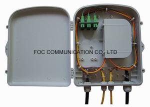 Wholesale Pre - Loaded Fiber Optic Termination Box Wall Mounted For FTTH Networks from china suppliers