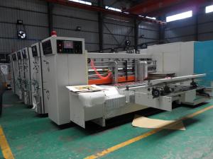 Wholesale Carton Box Flexo Printing Slotting Die Cutting Machine 180 Sheet/min For Pizza Box Making from china suppliers