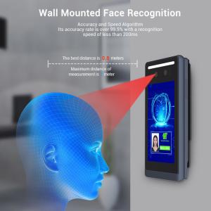 China AI Face Recognition Time Attendance Machine IP65 For Office / Mall on sale