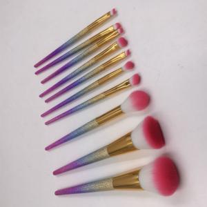 SGS Real Hair 230g Facial Makeup Brushes Waterproof Private Label