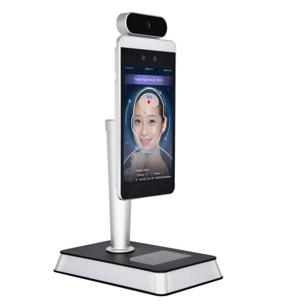 Quality Dynamic IR Camera Face Recognition Thermometers Access Control Terminal for sale