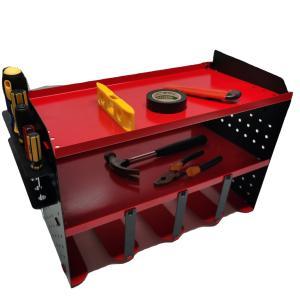 Wholesale Custom Power Tool Organizer Heavy Duty Metal Drill Bit Holder Shelf Rack Wall Mount from china suppliers