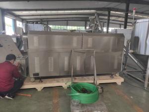 China Simens Control Chocolate Center Filler Puff Snack Machine Stable Performance on sale