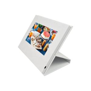 Wholesale Counter top video display with 10 inch screen, custom print LCD video poster display for shop from china suppliers
