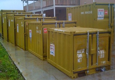 5 CBM Capacity Custom Color Mini Shipping Container Set with Logo 5ft to 10ft Steel and Corten Material