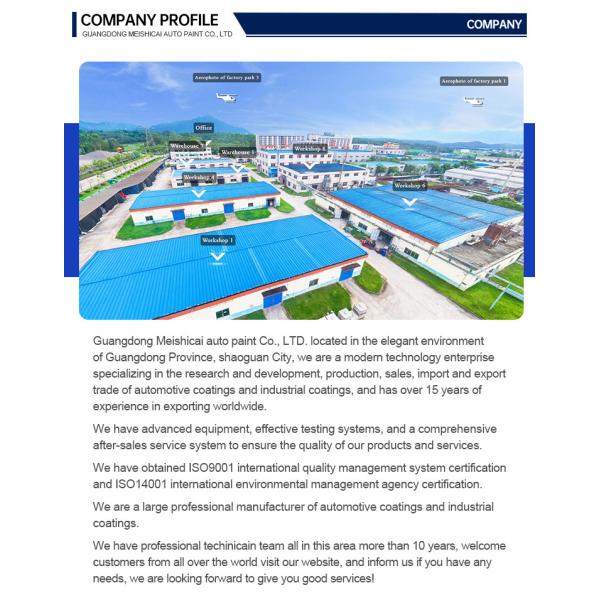 Blue Fast Drying Solid White 1K Base Auto Refinish Paint Metallic Blue Car Paint Spray Primer Metallic Auto Paint Color