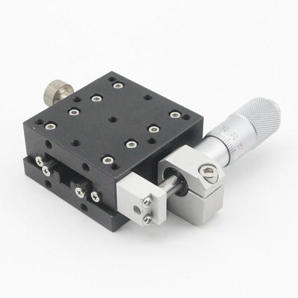 Quality X Axis Cross Roller Slide Table , XY Axis Stage Micrometer Feed Type for sale