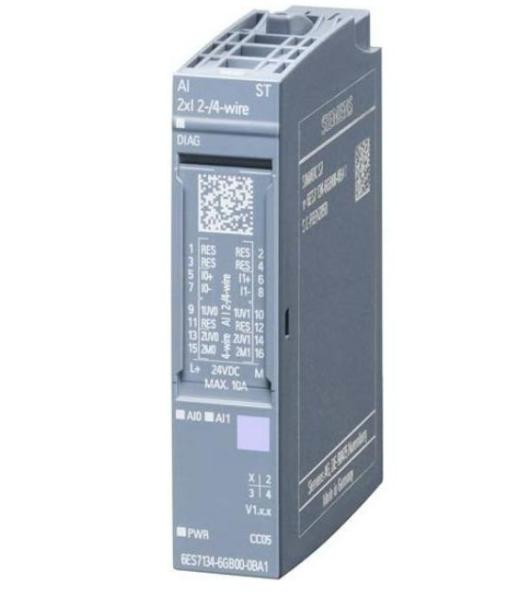 Quality 6ES7134-6TD00-0CA1 Siemens Analog HART Input Module Channel Diagnostics, 16-Bit for sale