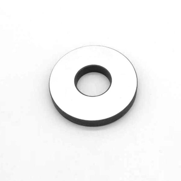 38mm * 15mm Piezo Ceramic Ring , Piezoelectric Device For Ultrasonic Cleaner / Meter