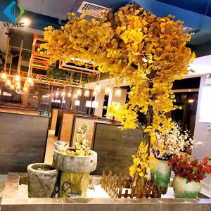 China Artificial Ginkgo Biloba Tree , 2.5m Height Yellow Ginkgo Tree Customized Design on sale