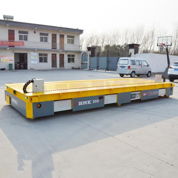 Electric 30 Tons Die Transfer Cart Industry Metallurgy Wireless Remote Control