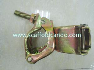Durable good performance JIS scaffold pressed right angle coupler clamp with electro galvanized for 48.6mm sizes