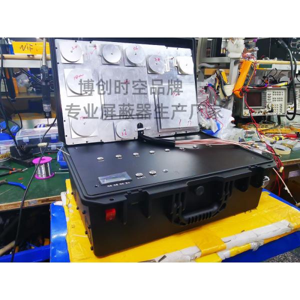 160W high-power Mobile Phone Signal Jammer 2G. 3g.4g.gps.wifi shielded jammer single channel frequency band switch contr