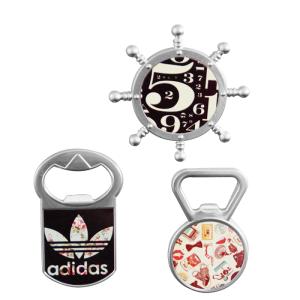 Wholesale Personalized Gifts Metal Sublimation Fridge Magnet Bottle Opener Blanks from china suppliers