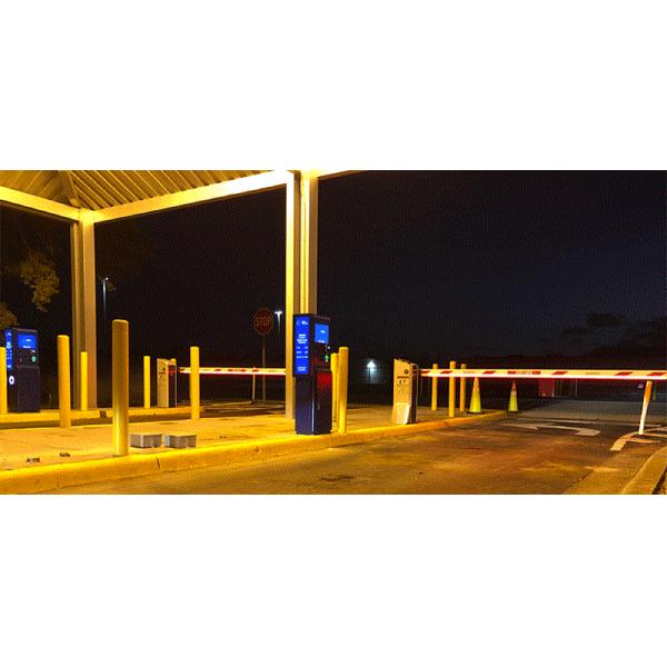 Car Parking Payment Station In-Lane Entry Parking Kiosk With 15inch Touch Screen And Intercom