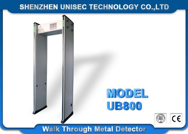 Quality UNIQSCAN UB800 Walk Through Security Scanners Gate Screen Remote Control For Embassy for sale