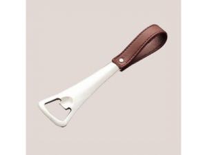 Wholesale Steel Iron Beer Bottle Opener with leather Strap Material:Stainl,Cool stamped stainless steel blank dog tag real leather from china suppliers