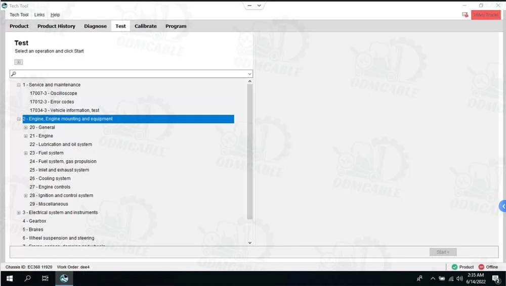 VOCOM II VCADS 88894000 Advanced Diagnostic Tool for Euro6 FH FM Series Vehicles