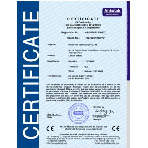 Hunan CTS Technology Co,.ltd Certifications