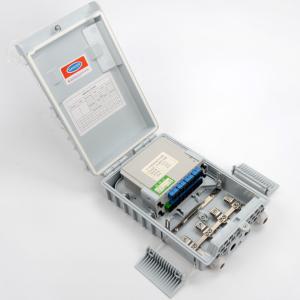 Wholesale 16 Core FTTH Fiber Access Terminal Box Caixa Caja Outdoor Wall With CTO Inline Drop Cable from china suppliers