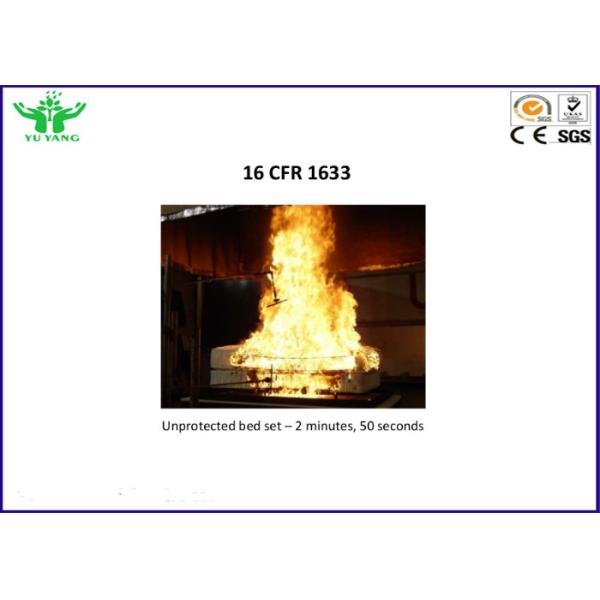 Lab 16 CFR1632 Mattresses and Mattress Pads Flammability Testing Equipment
