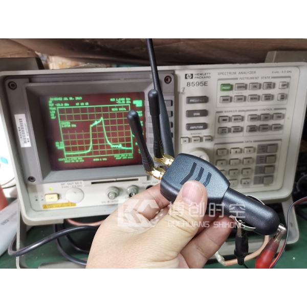 Vehicled GPS jammer + Beidou signal jammer Vehicled cigarette lighter 12V - 24V power supply to prevent positioning and 