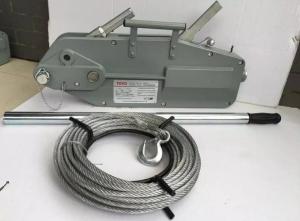 Wholesale Steel Transmission Line Stringing Tools Wire Rope Hand Winch For Lifting from china suppliers
