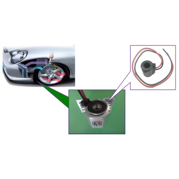 Frameless Electromagnetic Inductive Coil Apply to Electromagnetic Valve in Auto Braking System