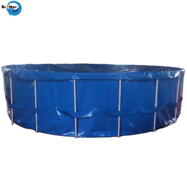 Hot sell waterproof sunscreen rectangular live fish farming tank pond