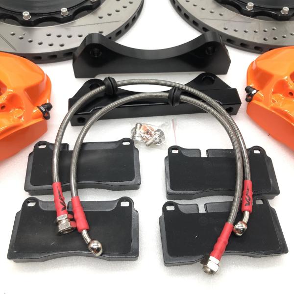 JKGT4 Auto 4 Pot Brake Kit Rear Iron HT250 380*28mm 19in Wheel