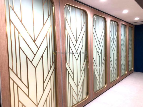 Quality Easy Installation Decorative Partition Wall Temporary Partition Wall Customized for sale