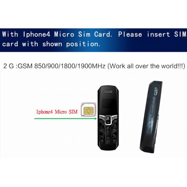 T3 bluetooth 0.66 inch OLED portable mobile phone, small size bluetooth mobile phone, ultra thin mini phone