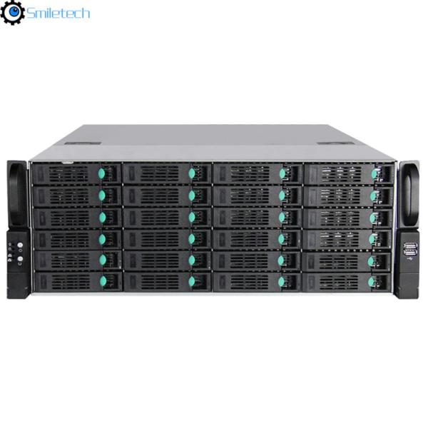 H.265 128CH 4K 5MP 24 SATA HDD 640M incoming bandwidth intelligent analysis function NVR network security system