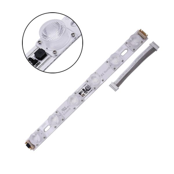 Quality 24 Voltage Edge Lit LED Strip Light Rigid Bar 1818 For SEG Fabric Frames Light Box for sale